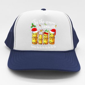 Tis The Season For Tamales Christmas Holiday Mexican Food Trucker Hat