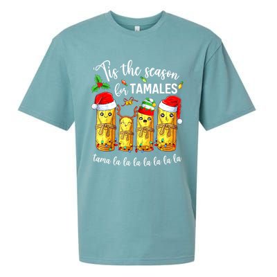 Tis The Season For Tamales Christmas Holiday Mexican Food Sueded Cloud Jersey T-Shirt