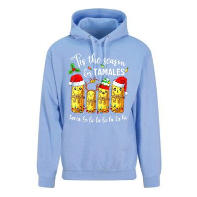 Tis The Season For Tamales Christmas Holiday Mexican Food Unisex Surf Hoodie