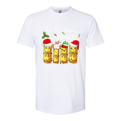 Tis The Season For Tamales Christmas Holiday Mexican Food Softstyle CVC T-Shirt