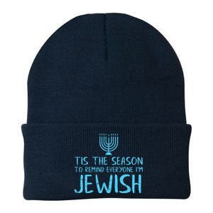 Tis The Season To Remind Everyone Im Jewish Knit Cap Winter Beanie