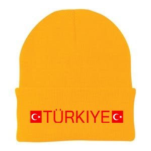 Turkiye Turkish Sports Jersey Style Turkey Flag Knit Cap Winter Beanie