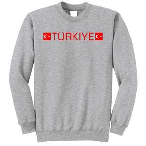 Turkiye Turkish Sports Jersey Style Turkey Flag Sweatshirt