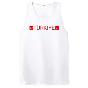 Turkiye Turkish Sports Jersey Style Turkey Flag PosiCharge Competitor Tank