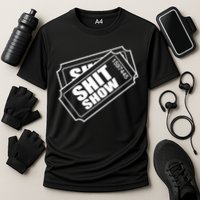 Two tickets shit show Performance Shirt