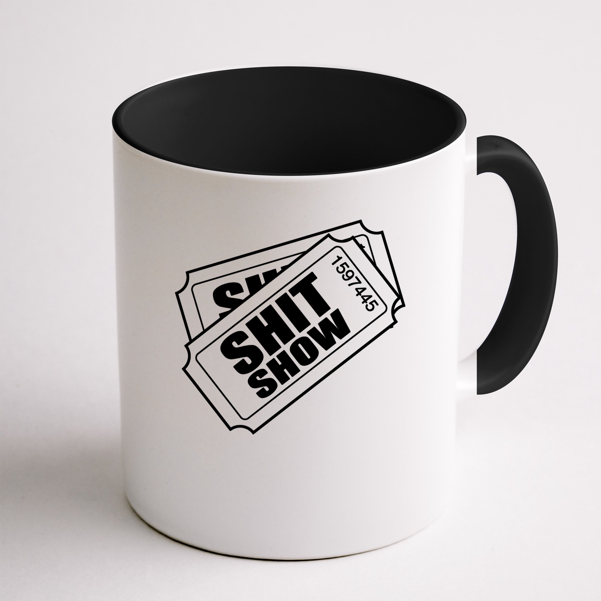 Two tickets shit show Mug