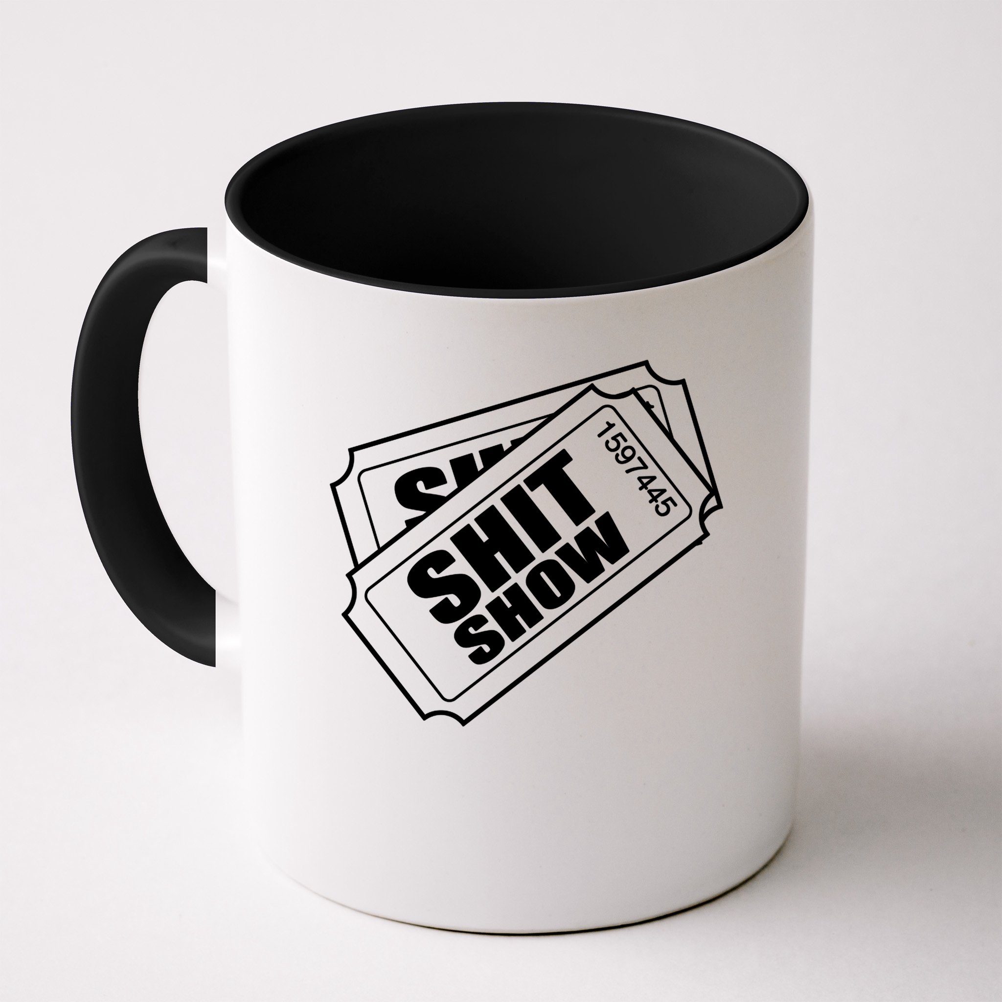 Two tickets shit show Mug