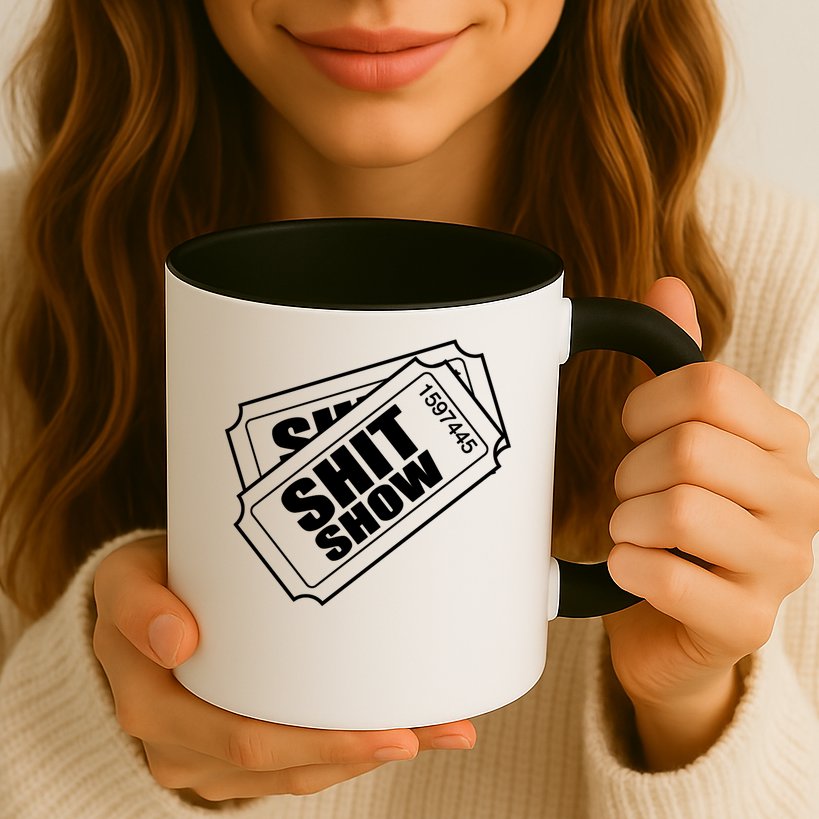 Two tickets shit show Mug