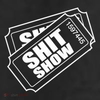 Two tickets shit show 11oz C Handle Ceramic Mug