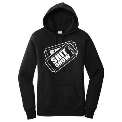 Two tickets shit show Women's Pullover Hoodie