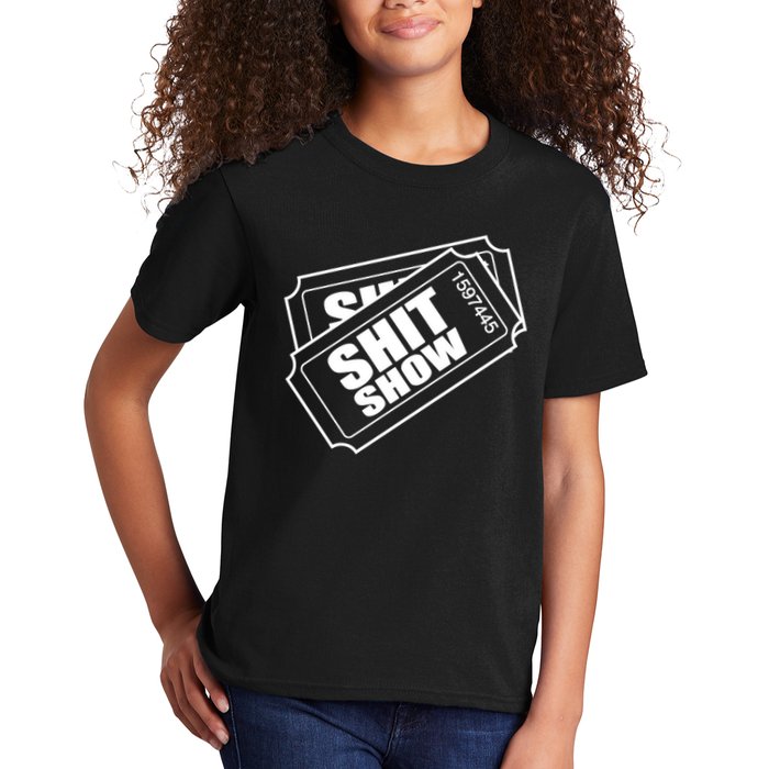 Two tickets shit show Kids T-Shirt