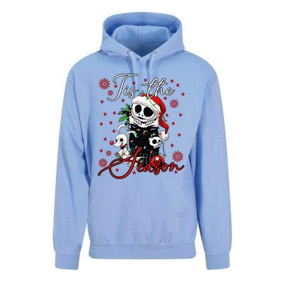 Tis The Season Christmas Holiday Nightmare Santa Claus Unisex Surf Hoodie