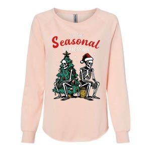 Tis The Seasonal Depression Womens California Wash Sweatshirt