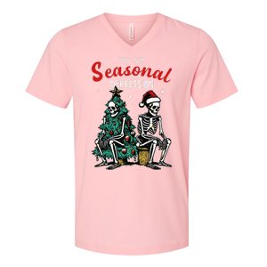 Tis The Seasonal Depression V-Neck T-Shirt