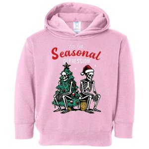 Tis The Seasonal Depression Toddler Hoodie