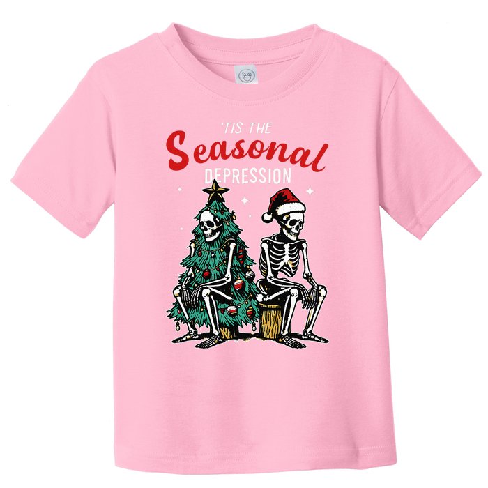 Tis The Seasonal Depression Toddler T-Shirt