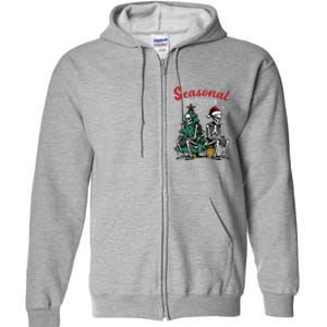 Tis The Seasonal Depression Full Zip Hoodie