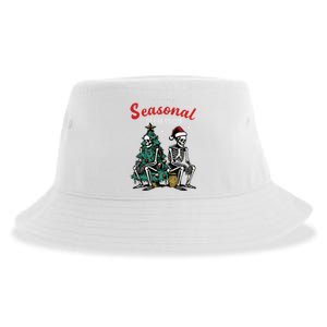 Tis The Seasonal Depression Sustainable Bucket Hat