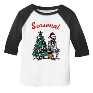 Tis The Seasonal Depression Toddler Fine Jersey T-Shirt