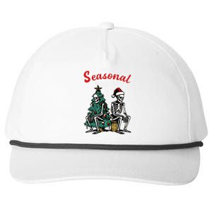 Tis The Seasonal Depression Snapback Five-Panel Rope Hat