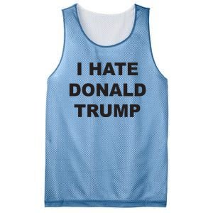 Top That Says I Hate Donald Trump Anti Trump Sucks Mesh Reversible Basketball Jersey Tank