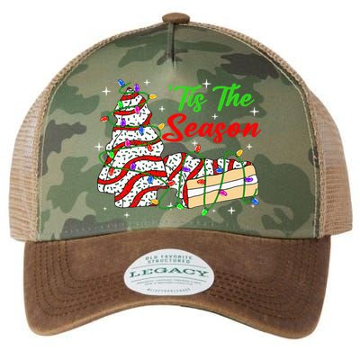 Tis' The Season Christmas Tree Cakes Debbie Xmas Legacy Tie Dye Trucker Hat