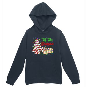 Tis' The Season Christmas Tree Cakes Debbie Xmas Urban Pullover Hoodie