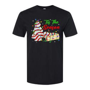 Tis' The Season Christmas Tree Cakes Debbie Xmas Softstyle CVC T-Shirt