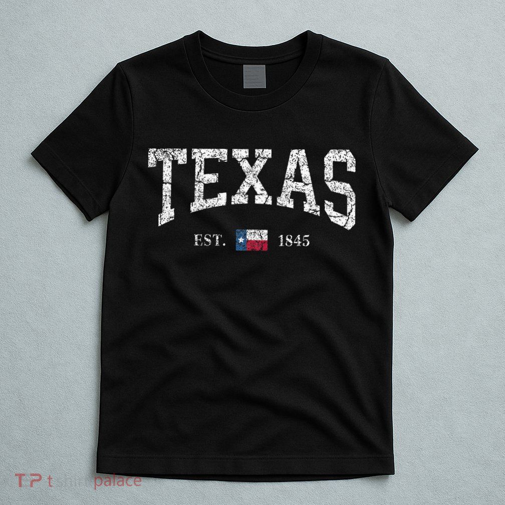 Texas  Texas State Flag Distressed T-Shirt