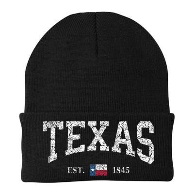 Texas  Texas State Flag Distressed Beanie