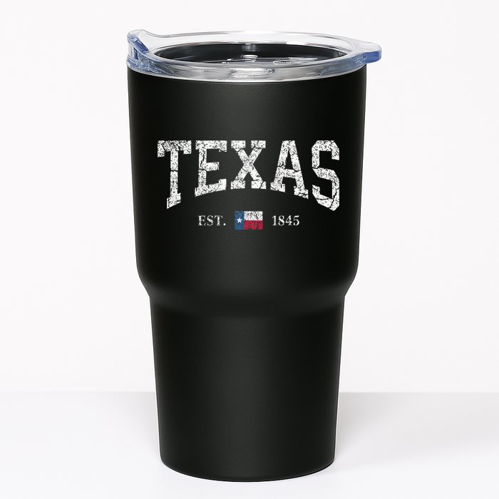Texas  Texas State Flag Distressed Tumbler
