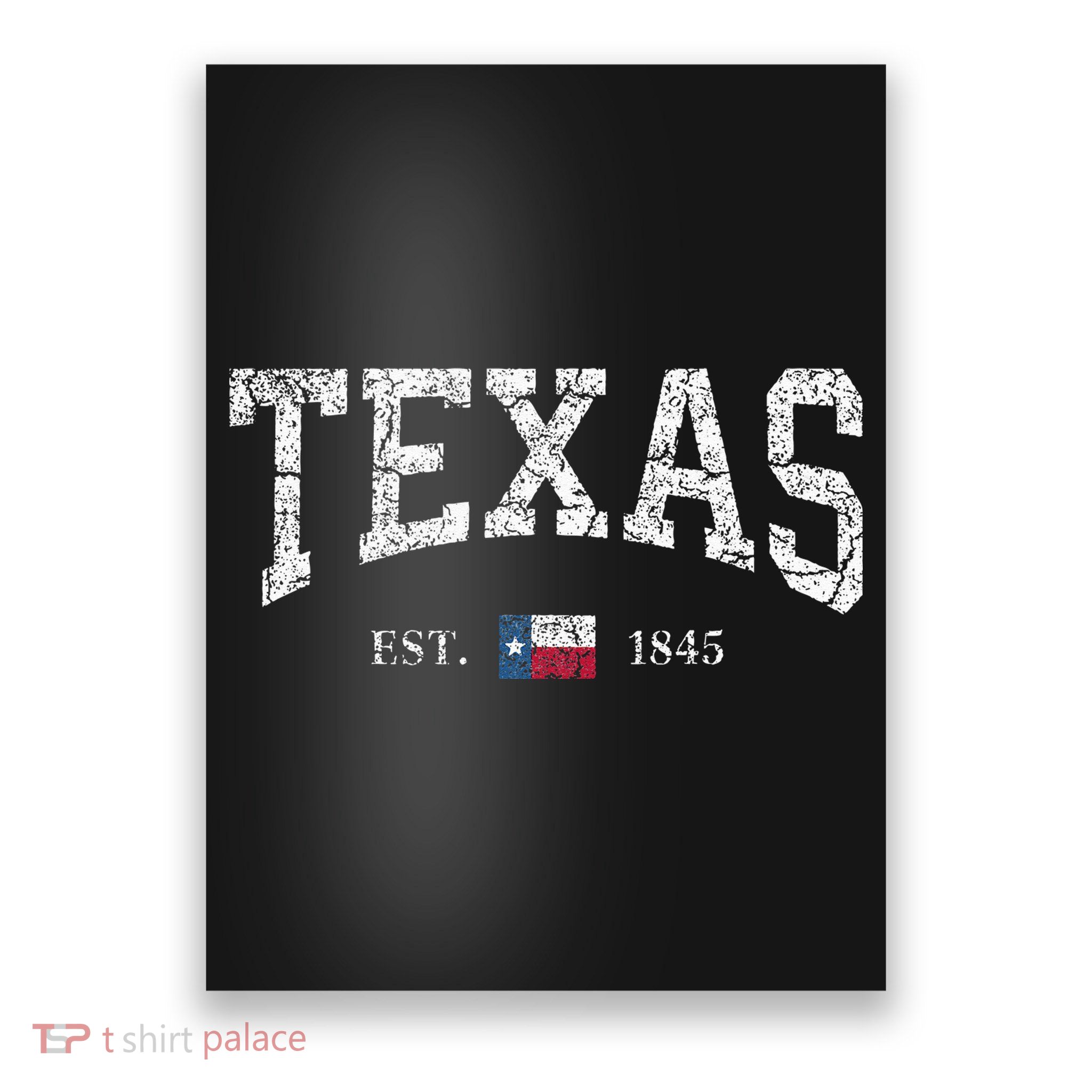 Texas  Texas State Flag Distressed Poster