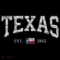 Texas  Texas State Flag Distressed PosiCharge Competitor Tank