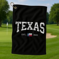 Texas  Texas State Flag Distressed Golf Towel