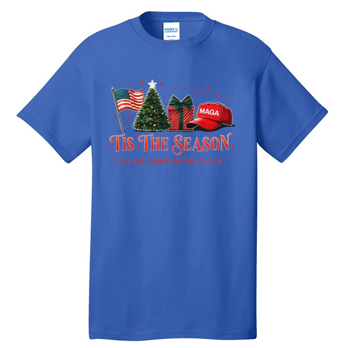 Tis The Season Trump Maga 2024 Tall T-Shirt