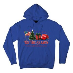 Tis The Season Trump Maga 2024 Tall Hoodie