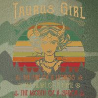 Taurus The Soul of a Witch The fire of a Lioness Hippie Legacy Tie Dye Trucker Hat