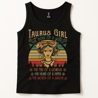 Taurus The Soul of a Witch The fire of a Lioness Hippie Tank Top