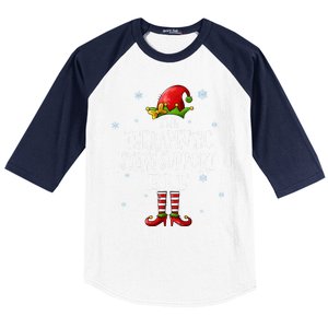 The Therapeutic Staff Support Elf Squad Matching Christmas Great Gift Baseball Sleeve Shirt