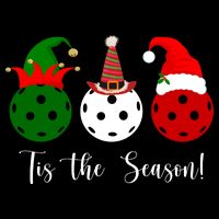 Tis The Season Pickleball Christmas Festive Impact Tech Backpack