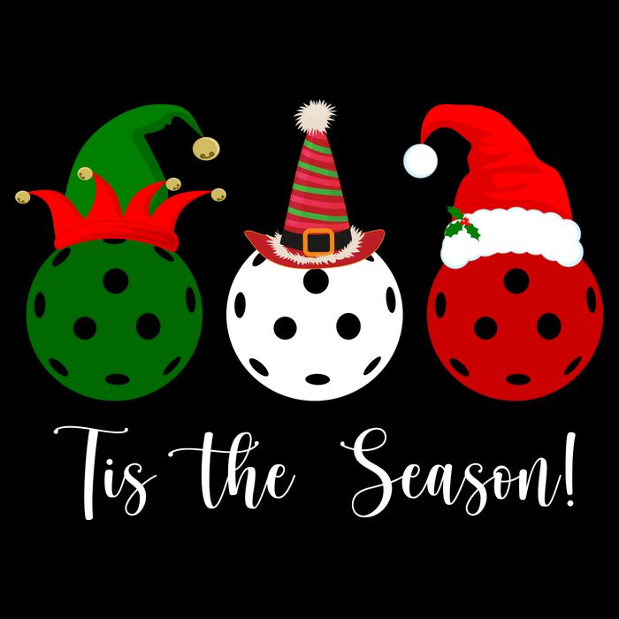 Tis The Season Pickleball Christmas Festive Impact Tech Backpack