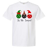 Tis The Season Pickleball Christmas Festive Garment-Dyed Heavyweight T-Shirt