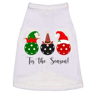 Tis The Season Pickleball Christmas Festive Doggie Tank