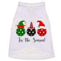 Tis The Season Pickleball Christmas Festive Doggie Tank