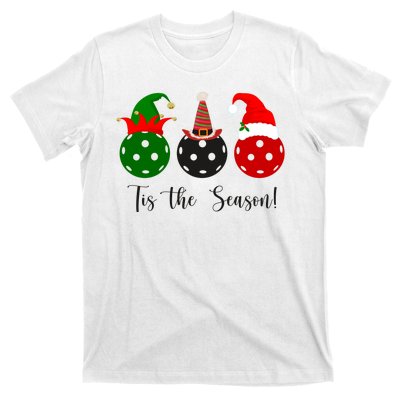 Tis The Season Pickleball Christmas Festive T-Shirt