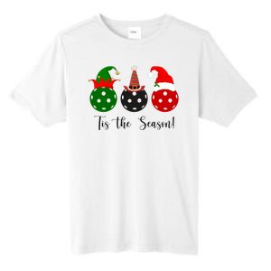 Tis The Season Pickleball Christmas Festive Tall Fusion ChromaSoft Performance T-Shirt