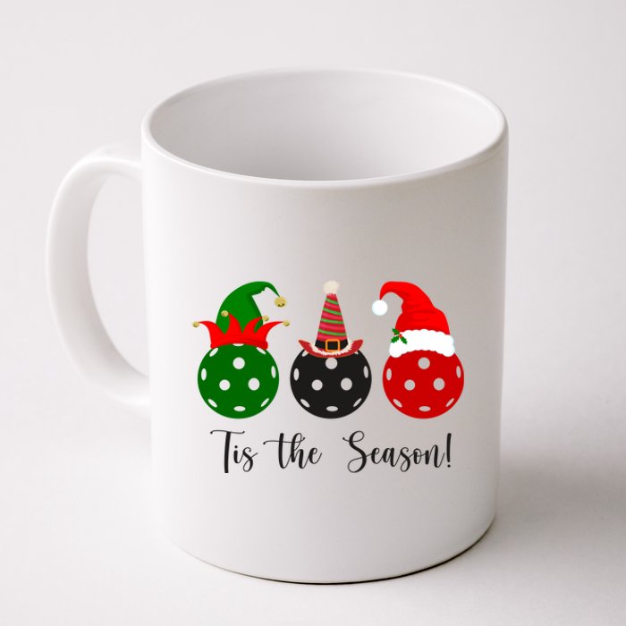 Tis The Season Pickleball Christmas Festive Coffee Mug