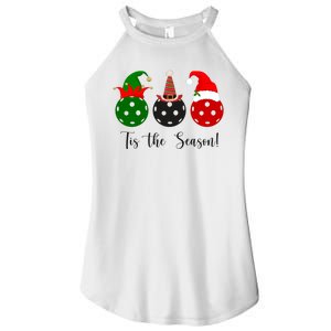 Tis The Season Pickleball Christmas Festive Women's Perfect Tri Rocker Tank