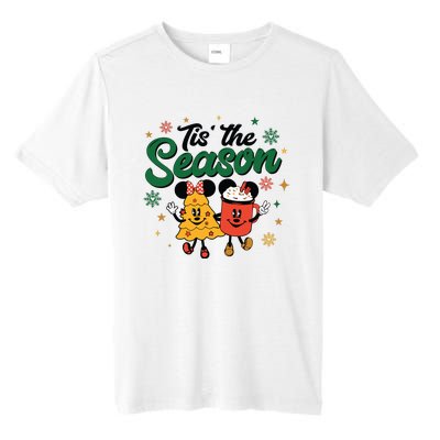 Tis The Season Christmas Holiday Hot Cocoa Mouse Mice Tall Fusion ChromaSoft Performance T-Shirt