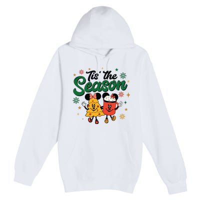 Tis The Season Christmas Holiday Hot Cocoa Mouse Mice Premium Pullover Hoodie